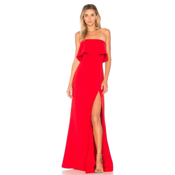 Lovers + Friends Dresses & Skirts - Lovers + Friends Anzen Gown in Red Size S